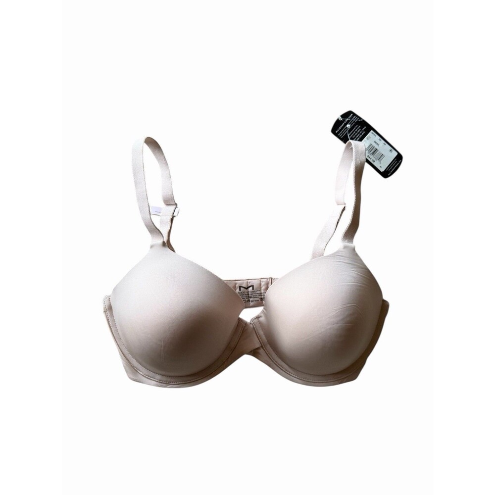 Maidenform 34D One Fab Fit 2.0 T-Shirt Shaping Underwire Bra DM7543 Nude Beige